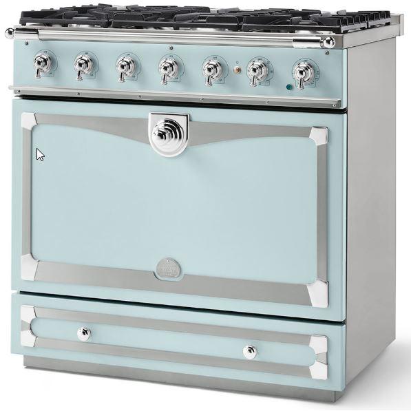 La Cornue 36-inch Freestanding Dual-Fuel Range C9QP IMAGE 1