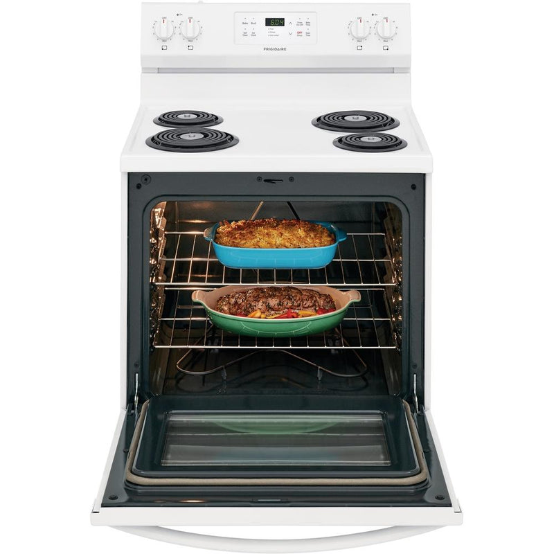 Frigidaire 30-inch Freestanding Electric Range with Self-Clean Oven CFEF3016VW IMAGE 6