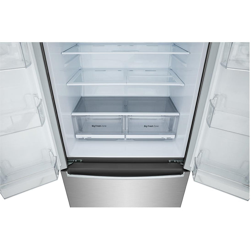 LG 33-inch, 19 cu.ft. Counter-Depth French 4-Door Refrigerator LRMNC1803S IMAGE 11