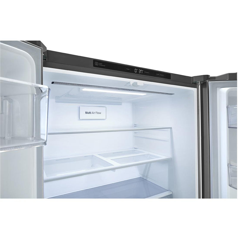 LG 33-inch, 19 cu.ft. Counter-Depth French 4-Door Refrigerator LRMNC1803S IMAGE 12
