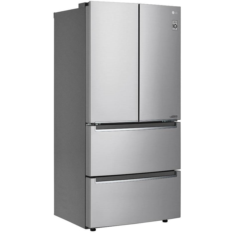 LG 33-inch, 19 cu.ft. Counter-Depth French 4-Door Refrigerator LRMNC1803S IMAGE 3