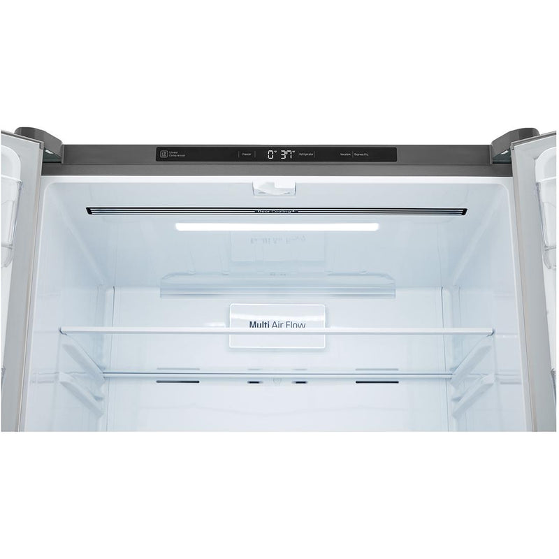 LG 33-inch, 19 cu.ft. Counter-Depth French 4-Door Refrigerator LRMNC1803S IMAGE 9