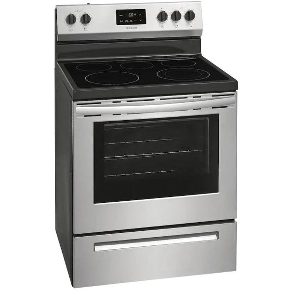 Frigidaire 30-inch Freestanding Electric Range with Even Baking Technology FCRE305CAS IMAGE 1