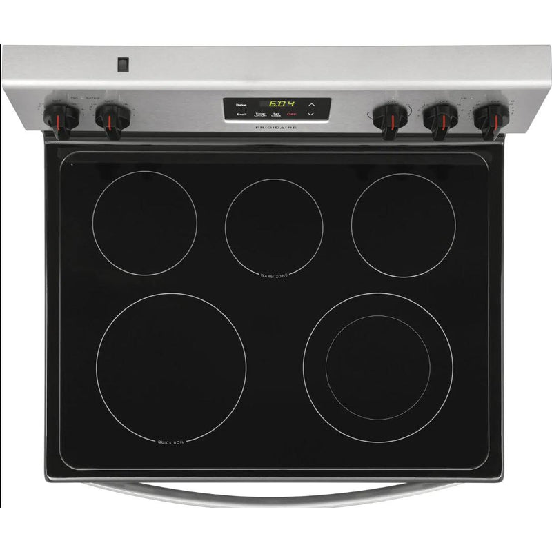 Frigidaire 30-inch Freestanding Electric Range with Even Baking Technology FCRE305CAS IMAGE 3