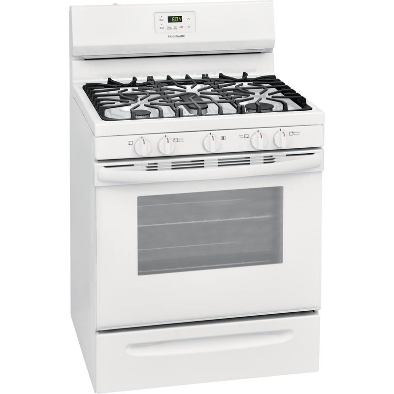 Frigidaire 30-inch Freestanding Gas Range with Even Baking Technology FCRG3052AW IMAGE 2