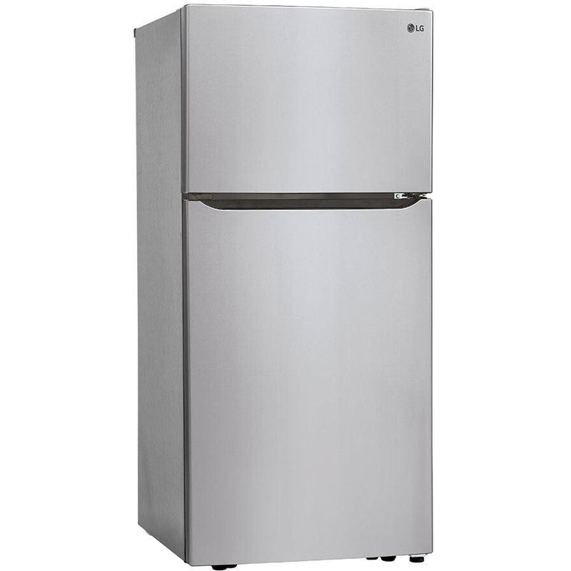 LG 30-inch, 20.2 cu.ft. Freestanding Top Freezer Refrigerator with Smart Diagnosis™ LTCS20020S IMAGE 2