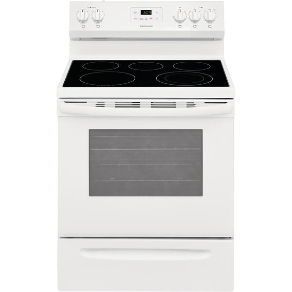 Frigidaire 30-inch Freestanding Electric Range with Even Baking Technology FCRE305CAW IMAGE 1