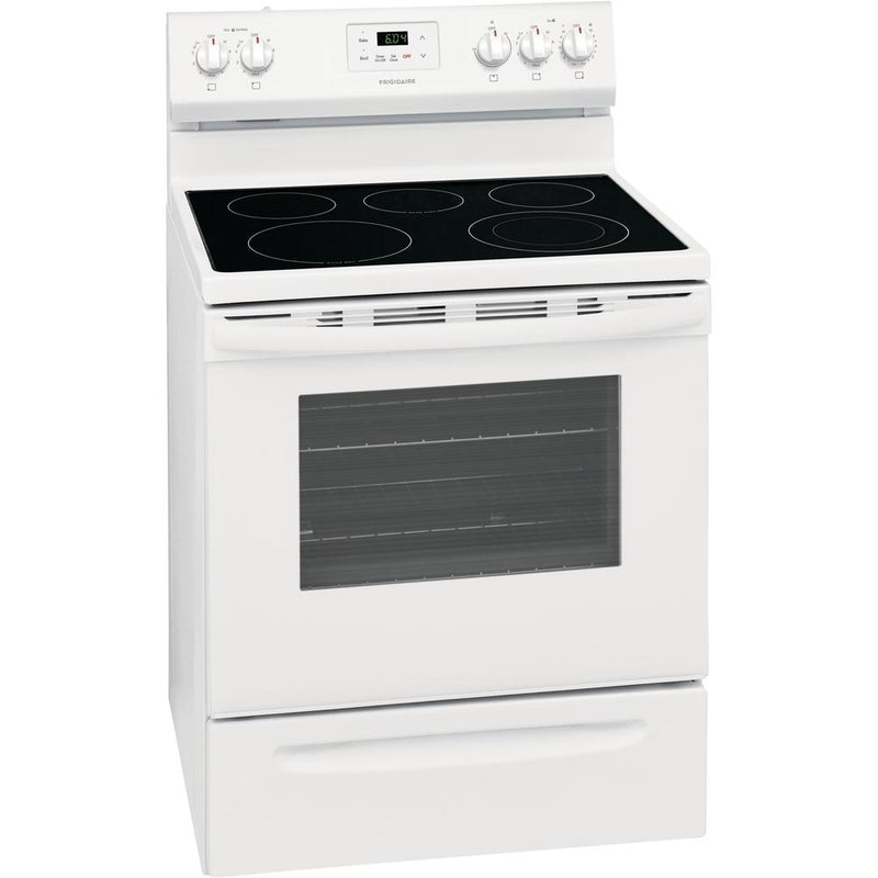 Frigidaire 30-inch Freestanding Electric Range with Even Baking Technology FCRE305CAW IMAGE 2