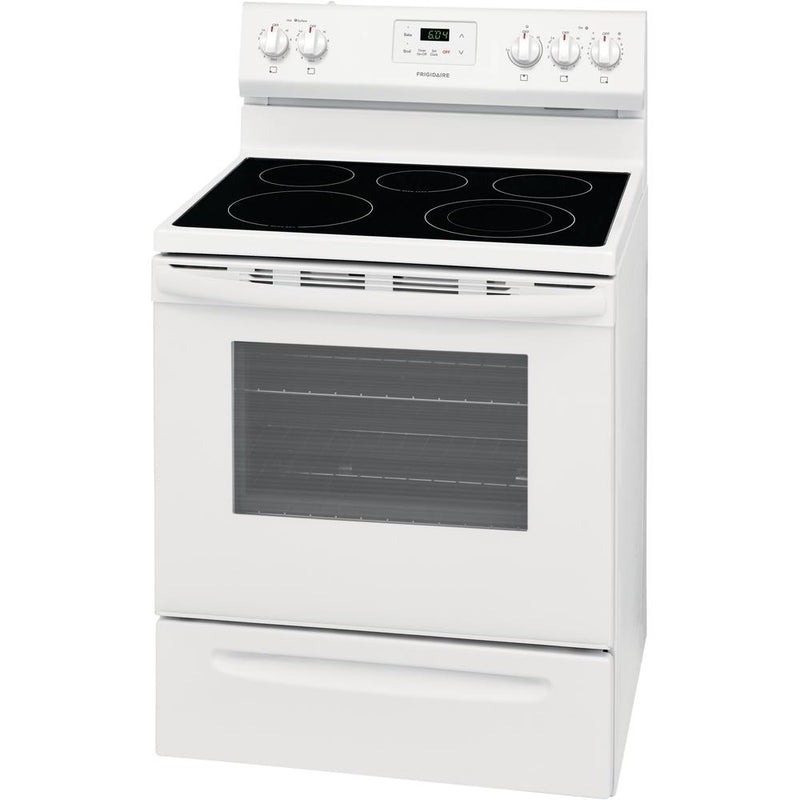 Frigidaire 30-inch Freestanding Electric Range with Even Baking Technology FCRE305CAW IMAGE 3
