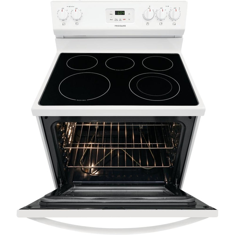 Frigidaire 30-inch Freestanding Electric Range with Even Baking Technology FCRE305CAW IMAGE 6
