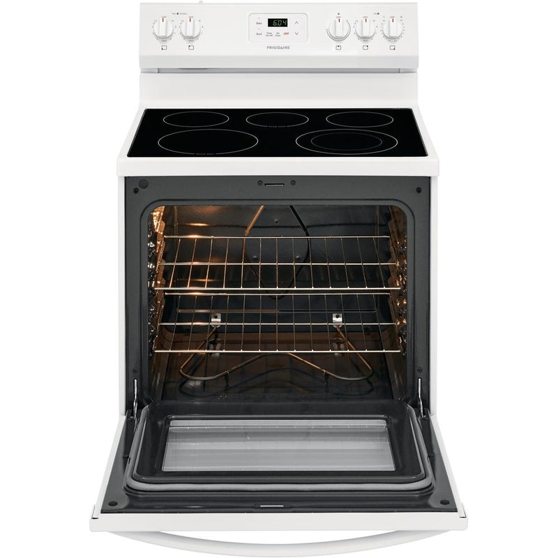 Frigidaire 30-inch Freestanding Electric Range with Even Baking Technology FCRE305CAW IMAGE 7