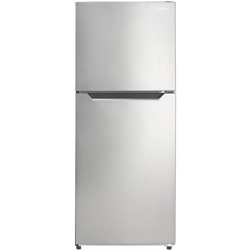 Danby 10.1 cu.ft Top Freezer Refrigerator DFF101B1BSLDB IMAGE 1