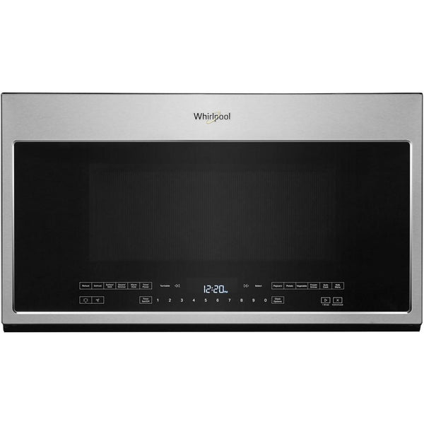 Whirlpool 30-inch, 2.1 cu.ft. Over-the-Range Microwave Oven with Steam Cooking WMH54521JZ IMAGE 1