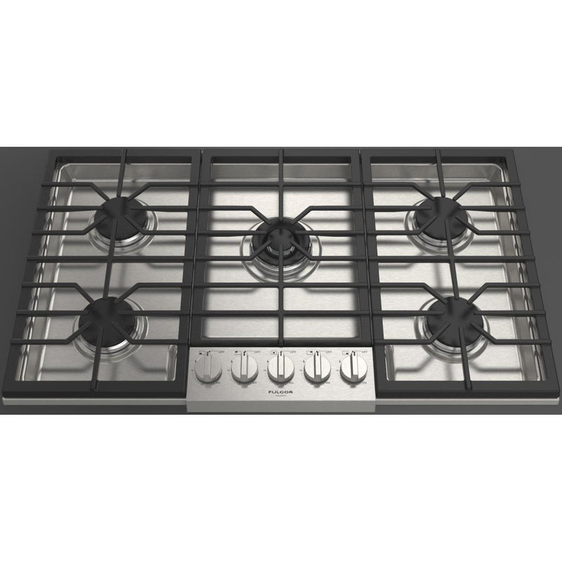 Fulgor Milano 36-inch Built-In Gas Cooktop F4PGK365S1 IMAGE 2