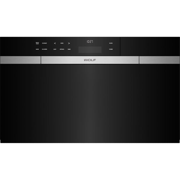 Wolf 30-inch, 1.8 cu.ft. Built-in Steam Oven with Convection Technology CSO30CM/B IMAGE 1