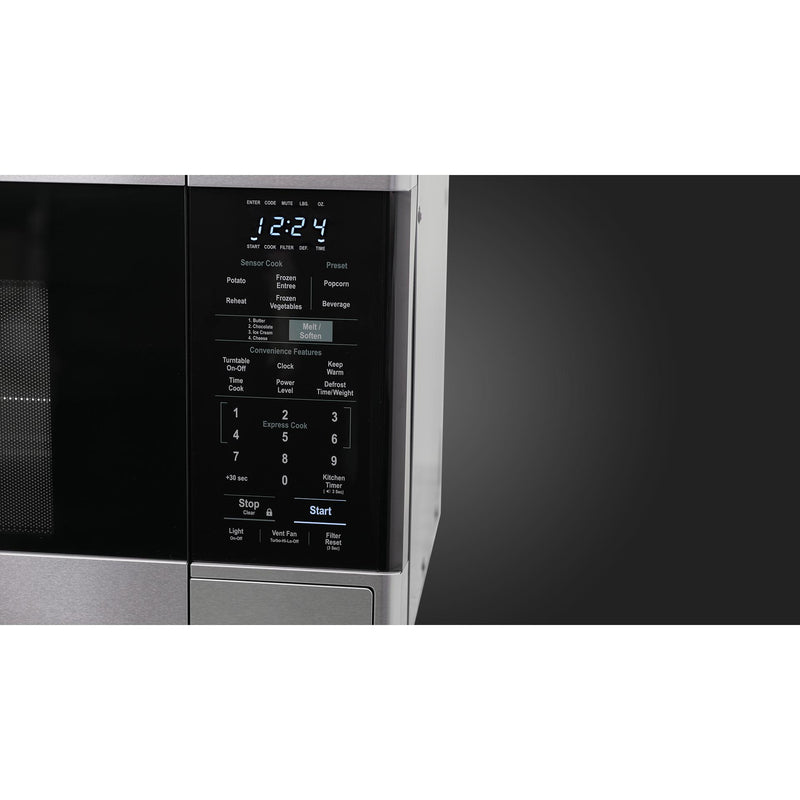 Fulgor Milano 30-inch, 1.8 cu. ft. Over-the-Range Microwave Oven F4OTR30S1 IMAGE 3