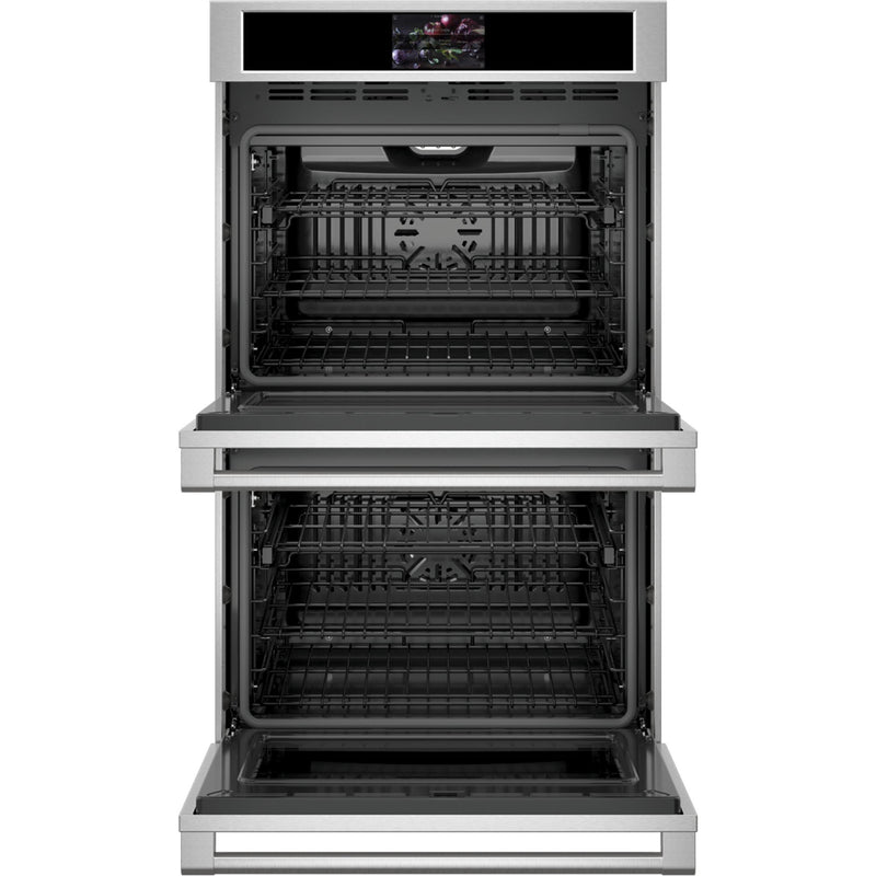 Monogram 30-inch, 10 cu.ft. Built-in Double Wall Oven with True European Convection ZTD90DPSNSS IMAGE 3