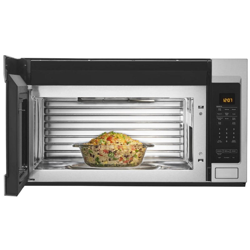 Maytag 30-inch, 1.9 cu.ft. Over-the-Range Microwave Oven with Stainless Steel Interior YMMV4207JZ IMAGE 7