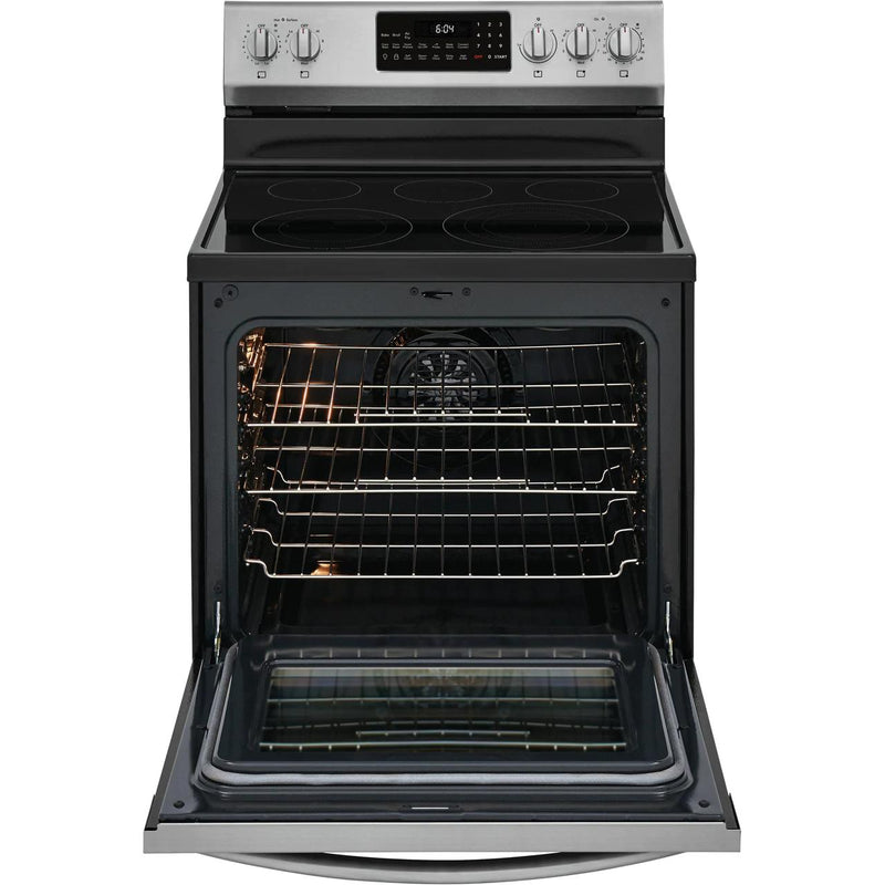Frigidaire Gallery 30-inch Freestanding Electric Range with Air Fry Technology GCRE306CAF IMAGE 2