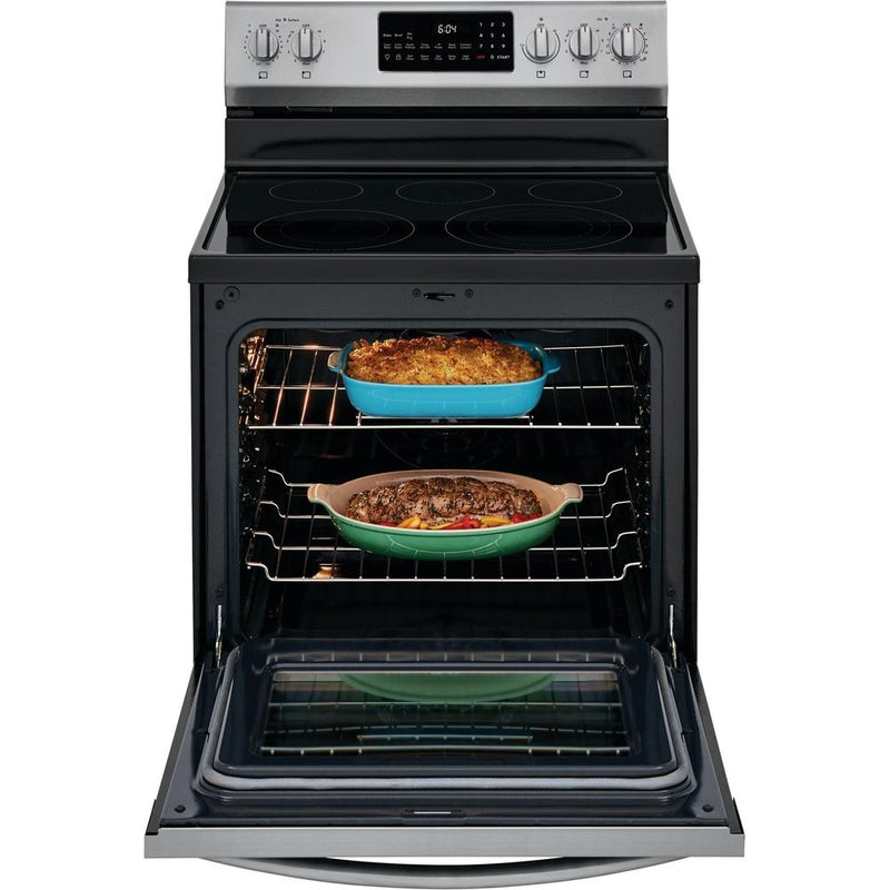 Frigidaire Gallery 30-inch Freestanding Electric Range with Air Fry Technology GCRE306CAF IMAGE 4