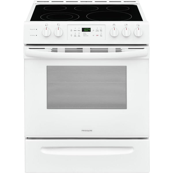 Frigidaire 30-inch Freestanding Electric Range with Ready-Select® Controls CFEH3054UW IMAGE 1