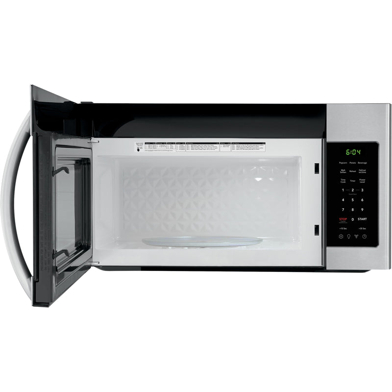 Frigidaire 30-inch, 1.8 cu.ft. Over-the-Range Microwave Oven with 2-Speed Ventilation FFMV1846VS IMAGE 5
