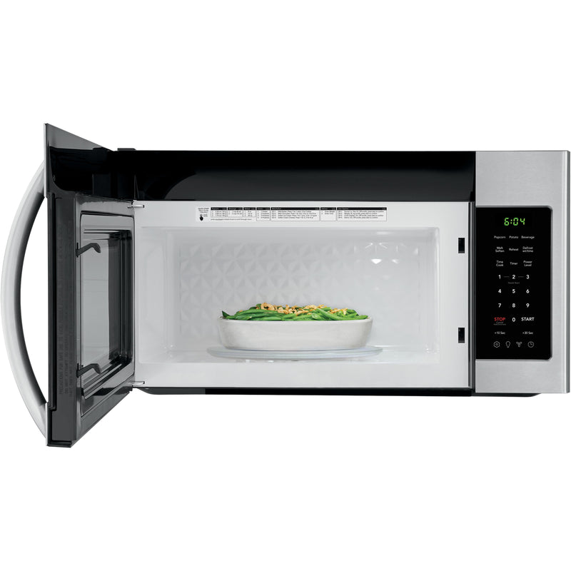 Frigidaire 30-inch, 1.8 cu.ft. Over-the-Range Microwave Oven with 2-Speed Ventilation FFMV1846VS IMAGE 6