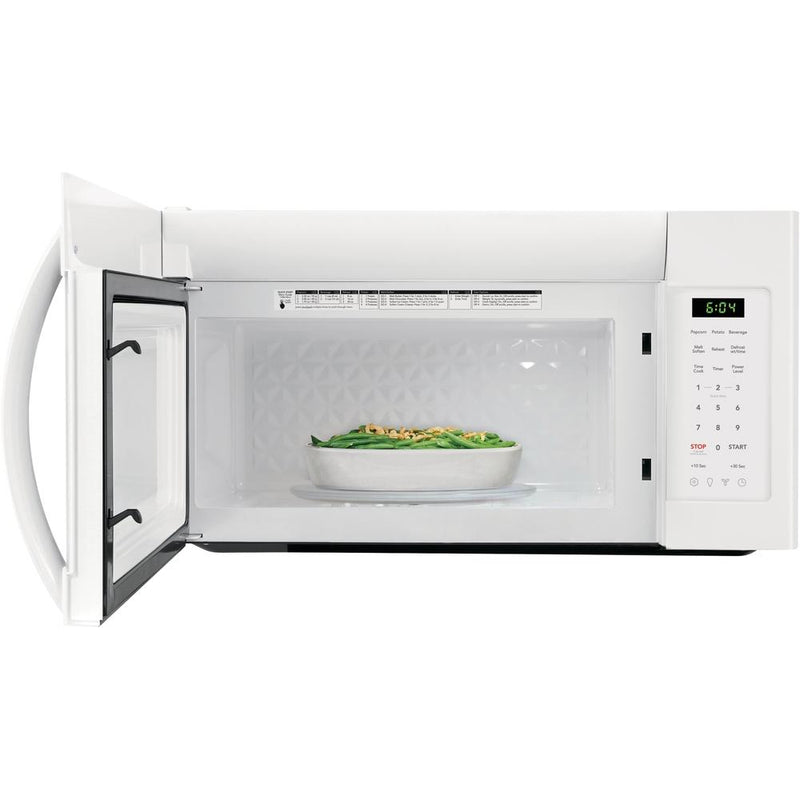 Frigidaire 30-inch, 1.8 cu.ft. Over-the-Range Microwave Oven with 2-Speed Ventilation FFMV1846VW IMAGE 4