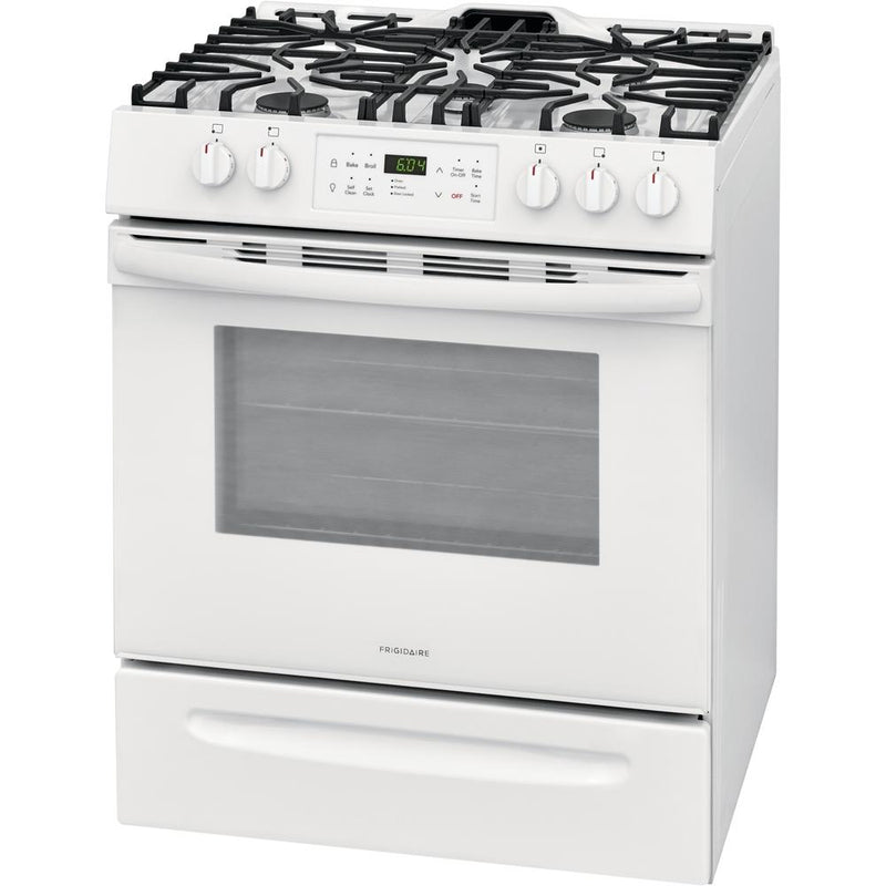 Frigidaire 30-inch Freestanding Gas Range with Ready-Select® Controls FFGH3054UW IMAGE 3