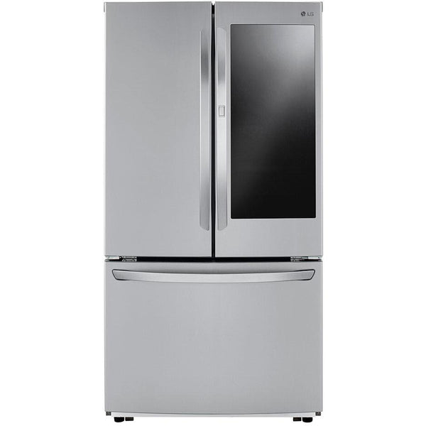 LG 36-inch, 22.6 cu.ft. Counter-Depth French 3-Door Refrigerator with InstaView™ Door-in-Door® LFCC23596S IMAGE 1