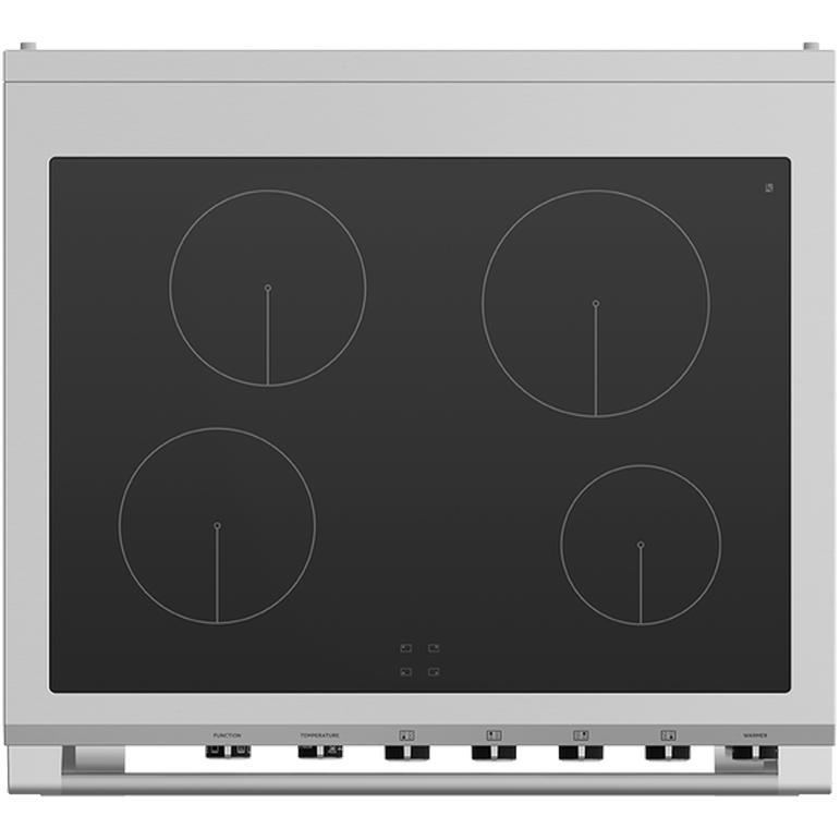 Fisher & Paykel 30-inch Freestanding Electric Range with Induction Technology OR30SCI6R1 IMAGE 3