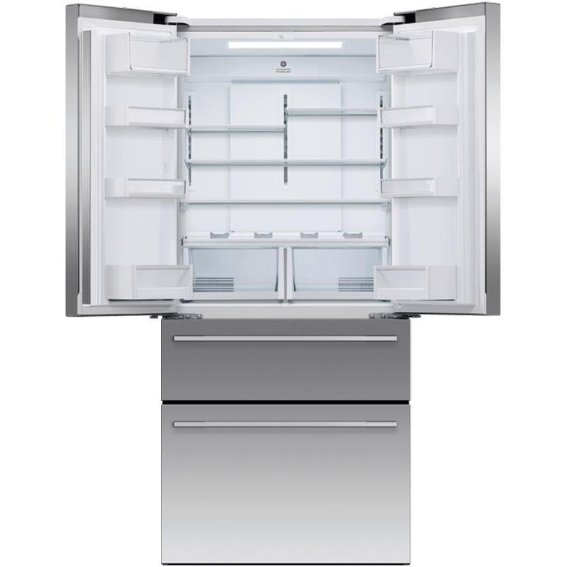 Fisher & Paykel 32-inch, 16.9 cu.ft. Freestanding French 4-Door Refrigerator with ActiveSmart™ Technology RF172GDUX1 IMAGE 2