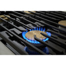 Dacor 36-inch Freestanding Dual Fuel Range with 7" LCD Control Panel DOP36M86DLS IMAGE 4