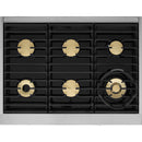 Dacor 36-inch Freestanding Dual Fuel Range with 7" LCD Control Panel DOP36M86DLS IMAGE 5