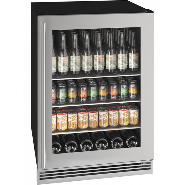 U-Line 5.7 cu.ft. 1 Class Series  Freestanding Beverage Center UHBV024-SG01A IMAGE 1