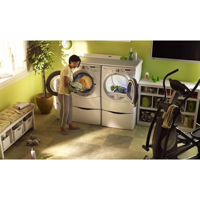 Whirlpool 7.5 cu. ft. Electric Dryer with Steam WED9750WW IMAGE 2