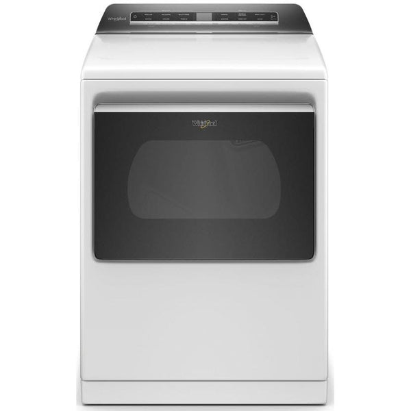 Whirlpool 7.4 cu.ft. Electric Dryer with Wrinkle Shield™ Plus Option with Steam WED7120HW IMAGE 1