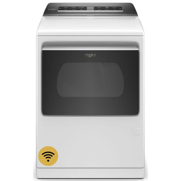 Whirlpool 7.4 cu.ft. Gas Dryer with Wrinkle Shield™ Plus Option with Steam WGD7120HW IMAGE 1