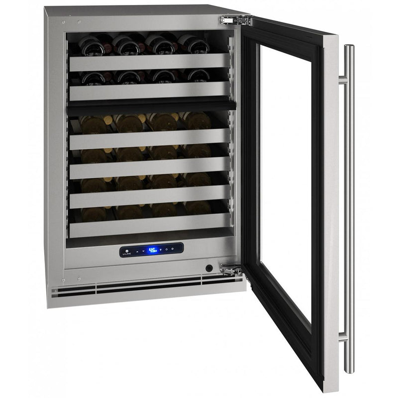 U-Line 49-Bottle 5 Class Series Wine Cooler with 2 Temperature Zones UHWD524-SG01A IMAGE 3