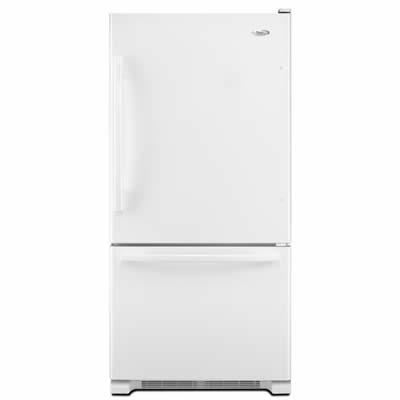Whirlpool 30-inch, 18.5 cu. ft. Bottom Freezer Refrigerator with Ice and Water GB9FHDXWQ IMAGE 1
