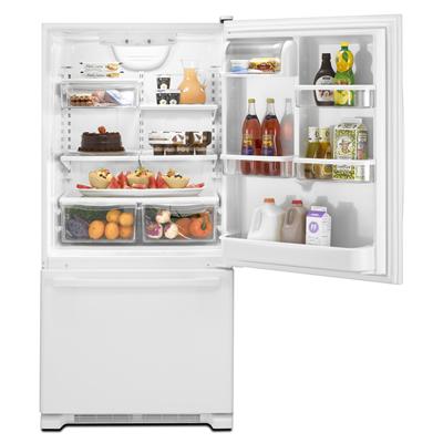 Whirlpool 33-inch, 21.9 cu. ft. Bottom Freezer Refrigerator with Ice and Water GB2FHDXWQ IMAGE 2