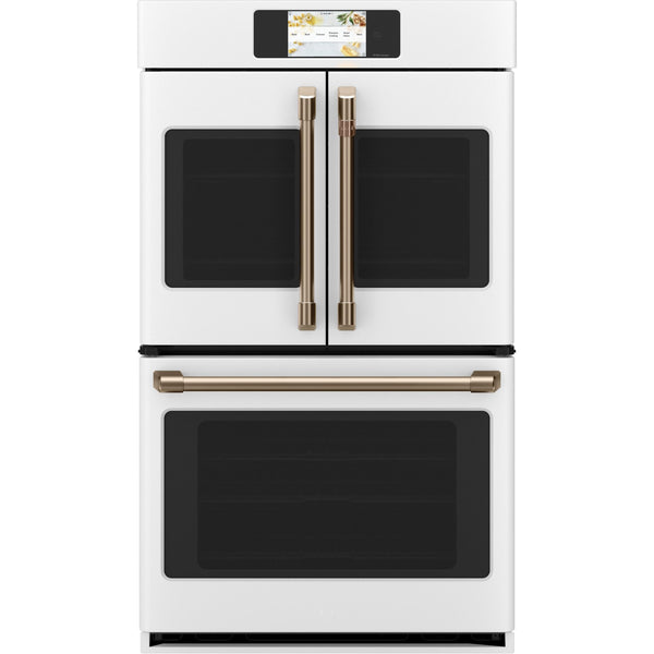 Café 30-inch, 10 cu. ft. Double Wall Oven with Convection CTD90FP4NW2 IMAGE 1