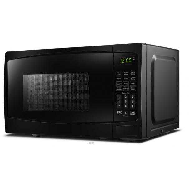 Danby 17-inch, 0.7 cu.ft. Countertop Microwave Oven with Auto Defrost DBMW0720BBB IMAGE 3