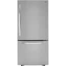 LG 33-inch, 26 cu. ft. Bottom Freezer Refrigerator with Door Cooling+ LRDCS2603S IMAGE 1