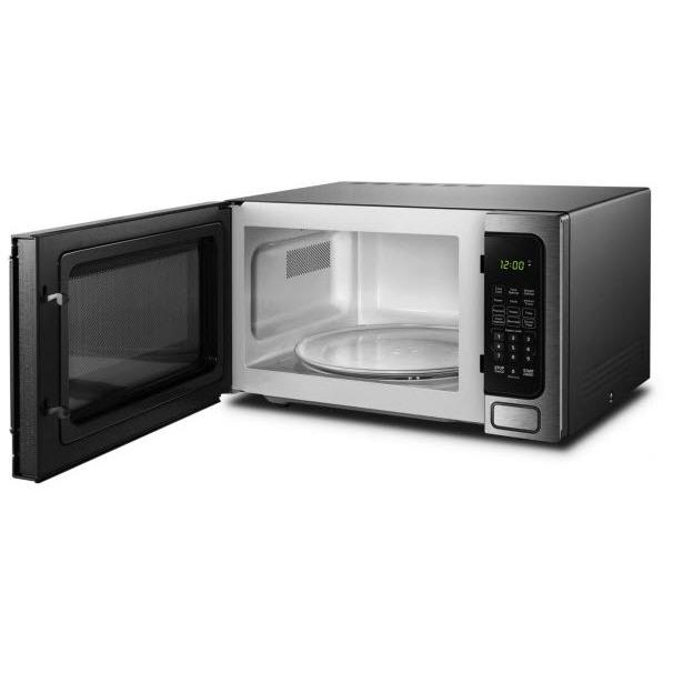 Danby 20-inch, 1.1 cu.ft. Countertop Microwave Oven with 6 Auto Cook Options DDMW1125BBS IMAGE 3