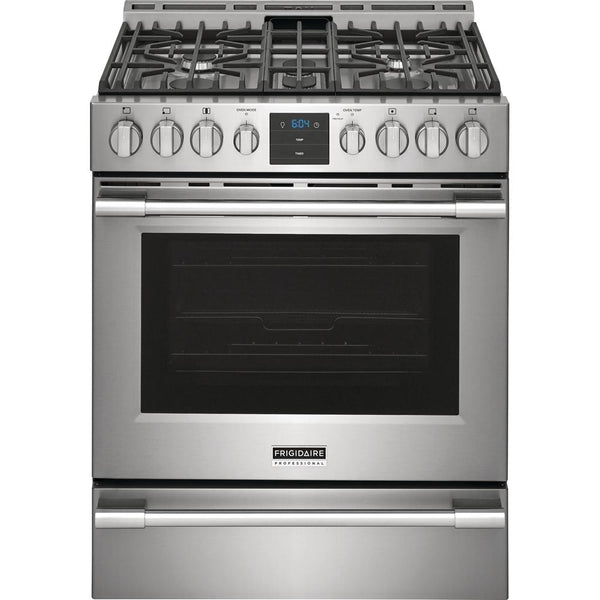 Frigidaire Professional 30-inch Freestanding Gas Range with Air Fry Technology PCFG3078AF IMAGE 1