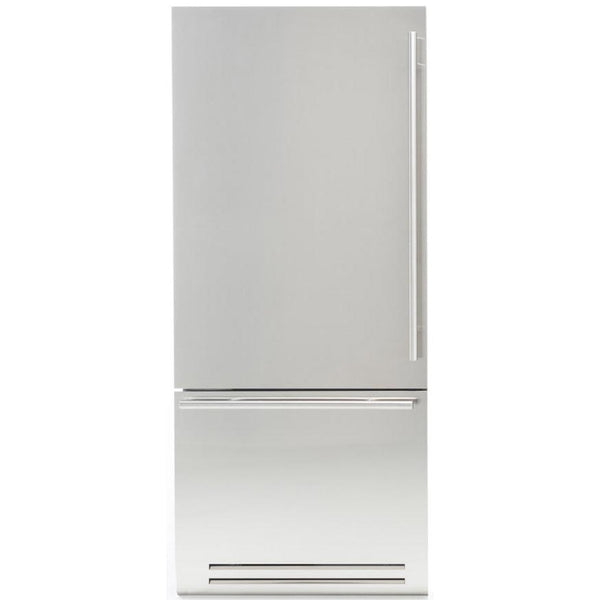 Fhiaba 36-inch, 18.5 cu.ft. Built-in Bottom Freezer Refrigerator with Interior Ice Maker FK36BI-LS IMAGE 1