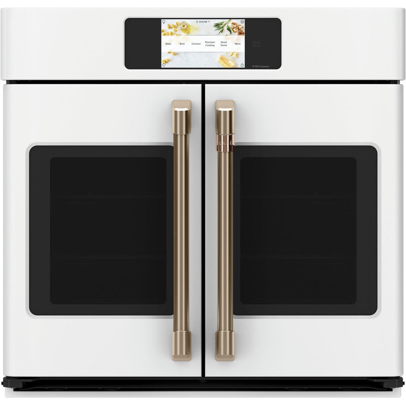 Café 30-inch, 5.0 cu.ft. Built-in Single Wall Oven with True European Convection with Direct Air CTS90FP4NW2 IMAGE 1
