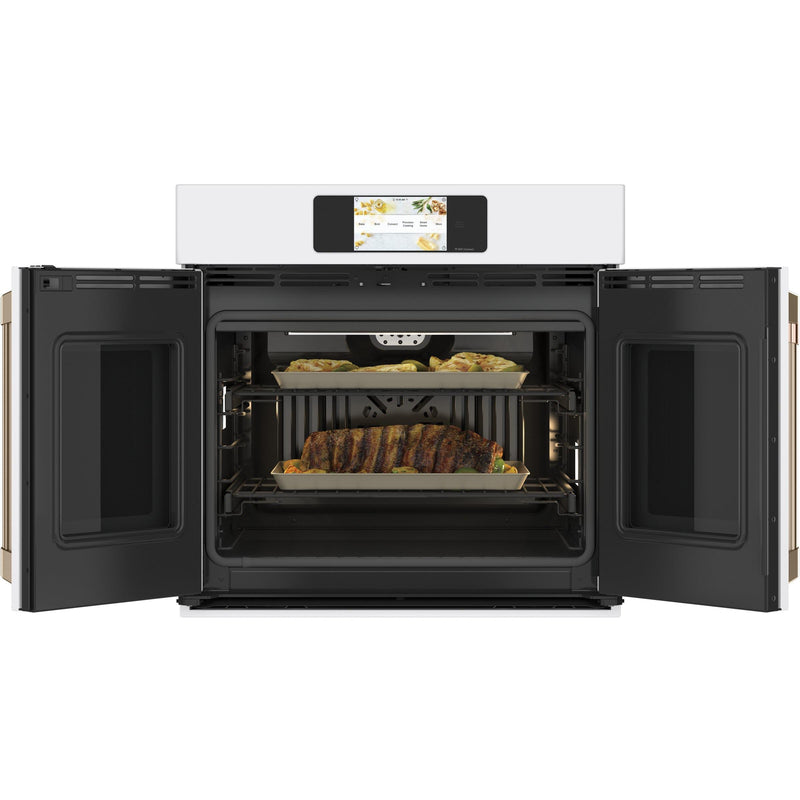 Café 30-inch, 5.0 cu.ft. Built-in Single Wall Oven with True European Convection with Direct Air CTS90FP4NW2 IMAGE 3