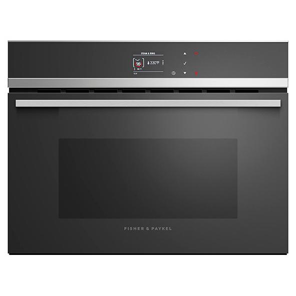 Fisher & Paykel 24-inch, 1.3 cu.ft. Built-in Single Speed Wall Oven with True Convection Technology OM24NDB1 IMAGE 1